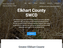 Tablet Screenshot of elkcoswcd.org